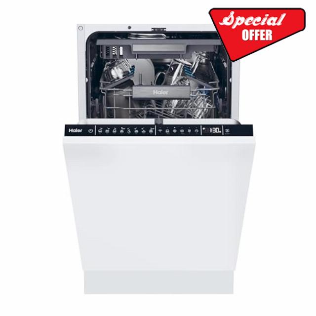 Haier XI1C3TB2FB-80 I-Pro Shine Series 4 Integrated Dishwasher
