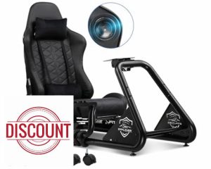 GTPLAYER Racing Simulator Cockpit with Seat