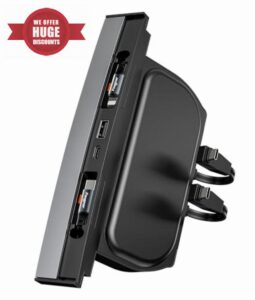 Fasgear USB Hub Docking Station 4-Ports Compatible for Tesla Model 3/Y 2023 2022 2021 Model Y 2024 Car Interior Accessories