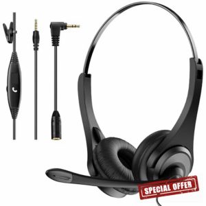 Voistek Headsets with Microphone