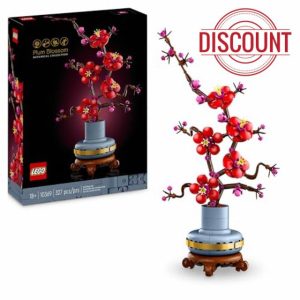 LEGO Icons Plum Blossom Flower Building Set