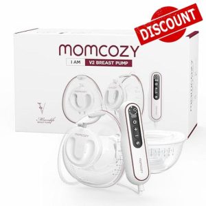 Momcozy Ultra-Light & Hands Free Breast Pump V2