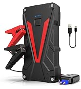 BUTURE Pro 4-in-1 Jump Starter Power Pack, 3000A Car Battery Booster Jump Starter with 150 PSI Ai...