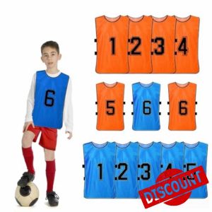 12 Pack Football Bibs