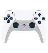 eXtremeRate Replacement D-pad R1 L1 R2 L2 Triggers Share Options Face Buttons, Full Set Buttons C...