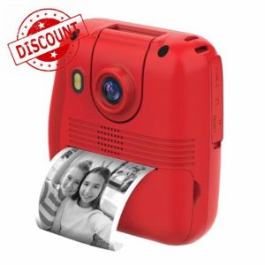 Groov-e Kidz Digital Instant Print Camera - 12MP Camera for Kids with Thermal Printer