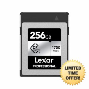 Lexar Professional SILVER Series 256GB CFexpress Card
