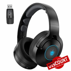 YOTMS Wireless Gaming Headset for PS4 PS5 PC Switch
