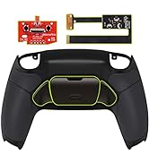 eXtremeRate Starlight Blue Rubberized Grip Programable RISE 2.0 Remap Kit for ps5 Controller BDM ...