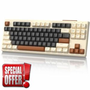 MAMBASNAKE M87 TKL 87 Keys-Dual Mode Wireless Gaming Keyboard