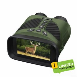 YUANGANG 2.5KD Night Vision Binoculars Photo Video Birdwatching Camping Hunting Devices 10X Optical Zoom And 8X Digital Zoom
