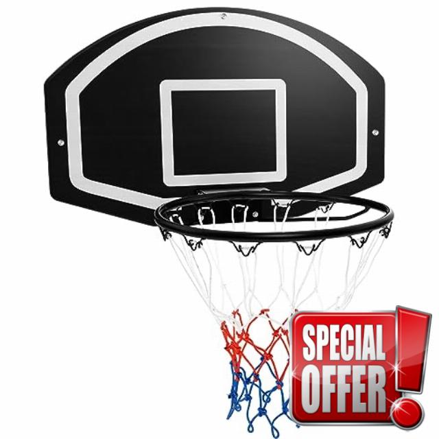 GYMAX Wall Mounted Basketball Hoop