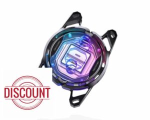 Granzon GAM0.1 CPU Water Block with 5v aRGB (AMD AM4 / AM5) - Black