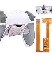 eXtremeRate 7 Colors 9 Modes Luminated Dpad Thumbsticks Share Home Face Buttons for PS5 Controlle...