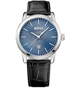 BOSS Analogue Quartz Watch for Women with Blush Leather Strap - 1502643