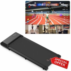 Superun Walking Pad 2.5HP - Under Desk Treadmill with APP and Remote Control - Walking Treadmill for Home or Office 136 KG Capacity