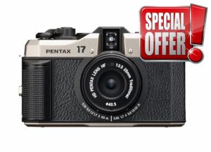 PENTAX 17 Fixed-Focal length compact film camera designed to capture half-size photographs