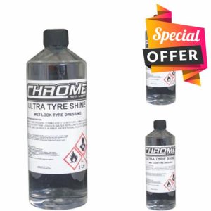 THE URBAN COMPANY CHROME (NW) ULTRA TYRE SHINE 3 BOTTLES