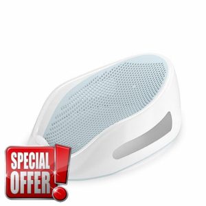 Angelcare - Baby Bath Support - Soft touch support - Water level indicator - Ideal for Babies Less Than 6 Months Old - Aqua