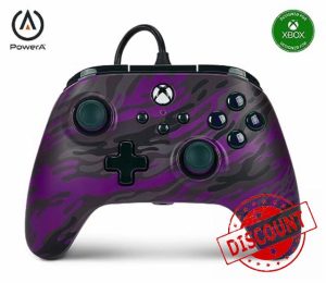 PowerA Advantage Wired Controller for Xbox Series X|S - Purple Camo