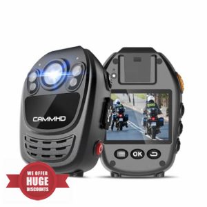 CAMMHD YX1 128GB 1440P/2K HD Body Camera with Audio and Video Recording Body Cam for Security with Extended Storage Design for Law Enforcement with Night Visio