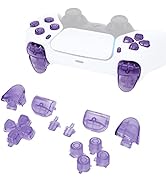 eXtremeRate Replacement D-pad R1 L1 R2 L2 Triggers Share Options Face Buttons for ps5 Controller ...