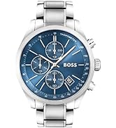 BOSS Analogue Quartz Watch for Men with Light Brown Leather Strap - 1513331