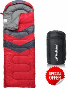 MalloMe Sleeping Bags for Adults & Kids Sleeping Bag 3-4 Season - Ultralight Backpacking Sleeping Bag Cold Weather & Warm
