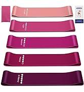 You vs You Resistance Bands with Storage Bag & Instruction, Strong Loop Fitness Band for Home Gym...