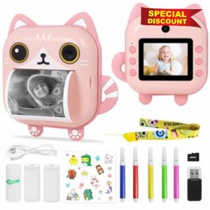 AURTEC Instant Camera for Kids