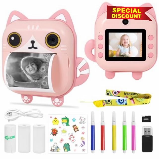 AURTEC Instant Camera for Kids