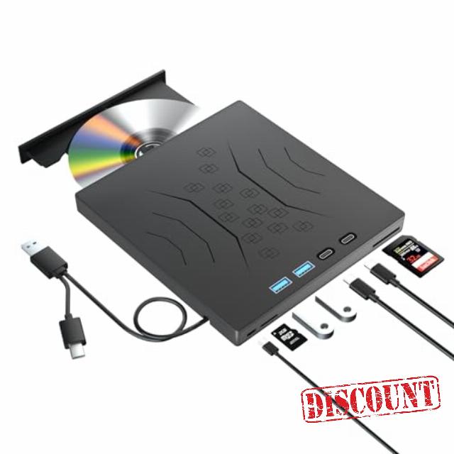 7 in 1 External DVD Drive