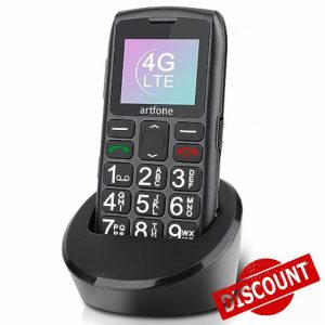 artfone Mobile Phone for Elderly with Big Keys