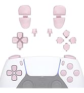eXtremeRate Replacement D-pad R1 L1 R2 L2 Triggers Share Options Face Buttons, Full Set Buttons C...
