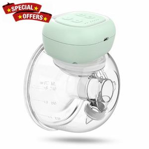 Electric Breast Pump Hands Free - Wearable Breast Pump Leak-Proof Breast Pump Electrical