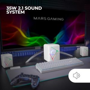 RGB 2.1 Gaming Speakers and Subwoofer 35W