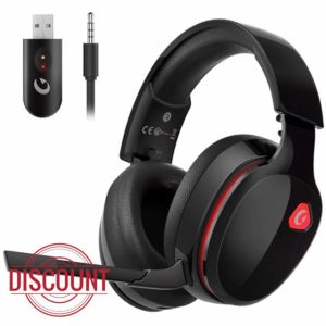 Gvyugke 2.4GHz Wireless Gaming Headset for PC