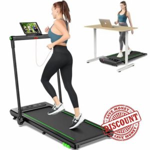 THERUN Folding Treadmill for Home