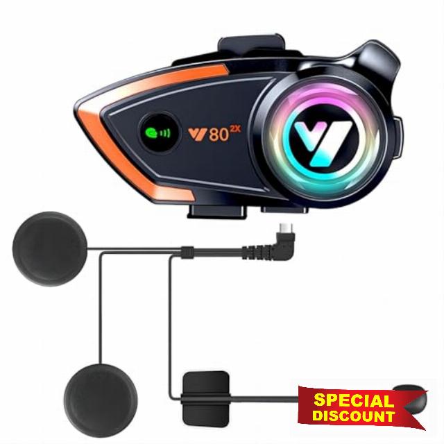 OBEST Motorcycle Helmet Headset