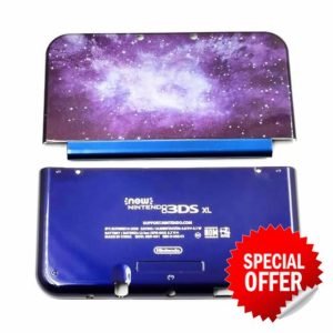 DIY for New3DSXL Extra Shell Housing Case Starry Sky 2 PCS Set Replacement