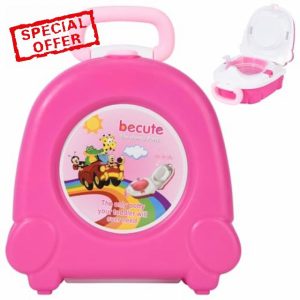 Bebamour Baby Potty Training Toilet Seat Portable Potty for Toddlers Travel Potty for Boys and Girls