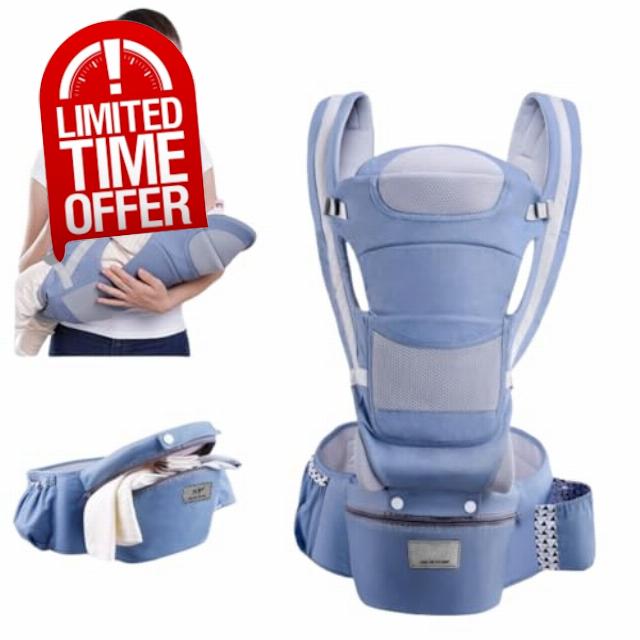 EMEBAY Baby Carrier with Hip Seat