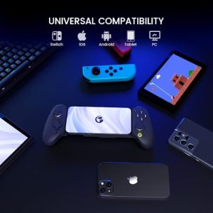 Wireless Gamepad with Hall Effect Joysticks/Hall Trigger