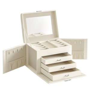 Lockable Jewellery Organiser with Handle