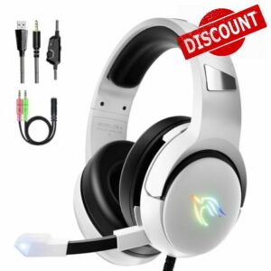 YINSAN Gaming Headset for PS4 PS5 Xbox Series X|S Xbox One Nintendo Switch PC