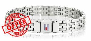 Tommy Hilfiger Jewelry Men's Stainless Steel Bracelet - 2701062