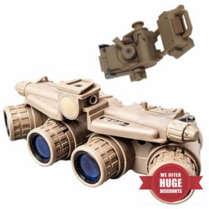 Dummy Model Cosplay Pop-GPNVG18 Night Vision Goggles with & L4G24 NVG Helmet Mount forr Military Tactical Helmet-No Functio