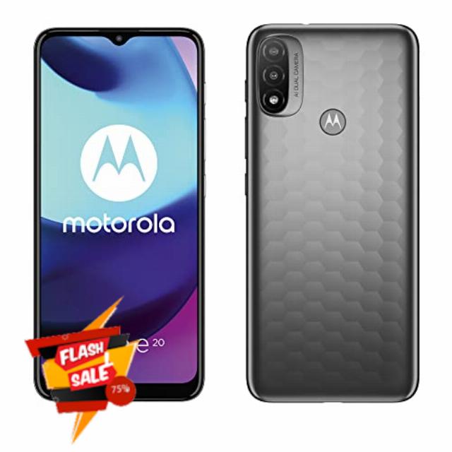 Motorola E20 2/32GB - Graphite Grey (Renewed)