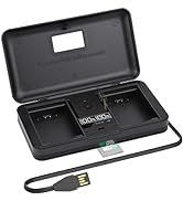 Palogreen NB-7L NB7L Battery Charger - Fast LCD Charger Intelligent for Canon Powershot G10 G11 G...