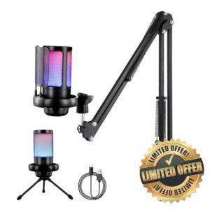 VIHBRAI USB Microphone Kit for PC